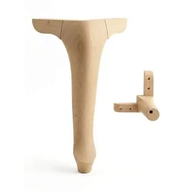 FT04 Ayak Köşe Mobilya Ayağı Ahşap Boyanabilir Obje